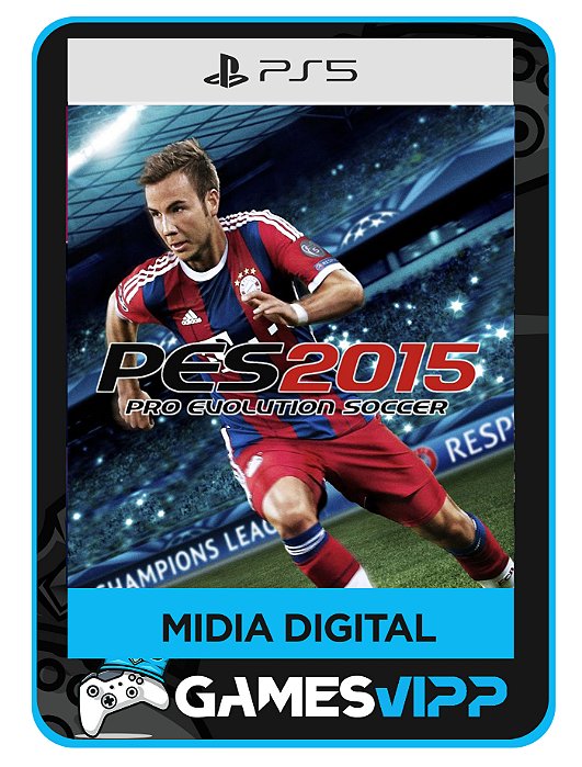 Pes 2015 PS5 mídia digital