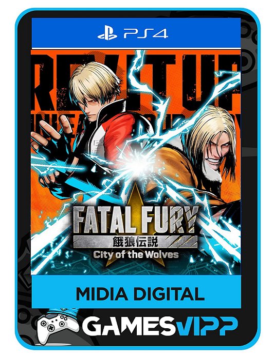 FATAL FURY: City of the Wolves Ps4 Midia digital