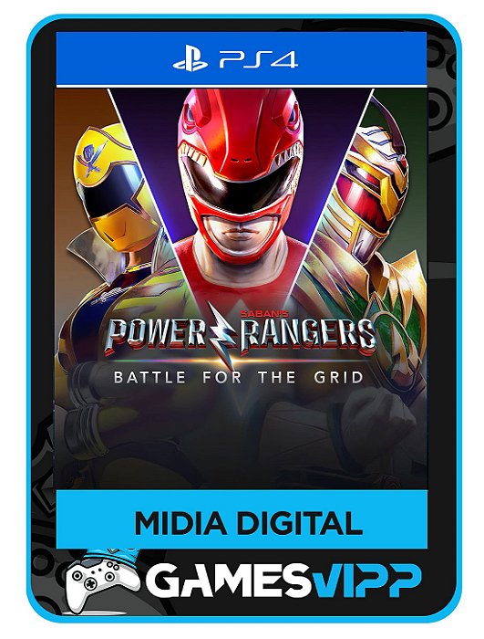 Power Rangers Battle for the Grid Ps4 Midia digital