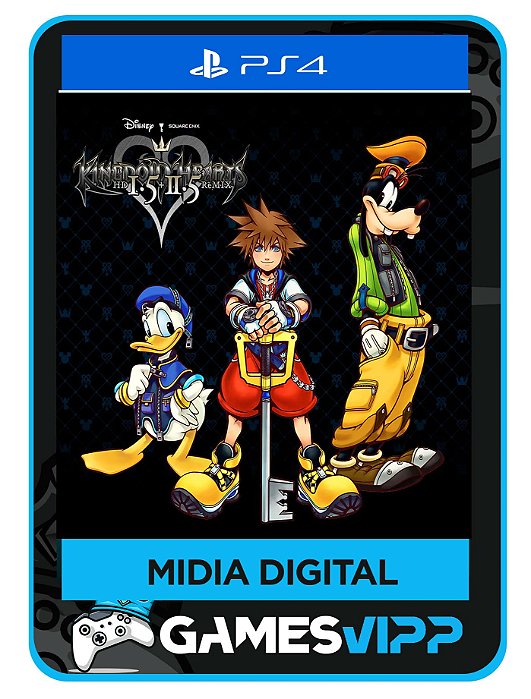 KINGDOM HEARTS HD 1.5 +2.5 ReMIX Ps4 Midia digital