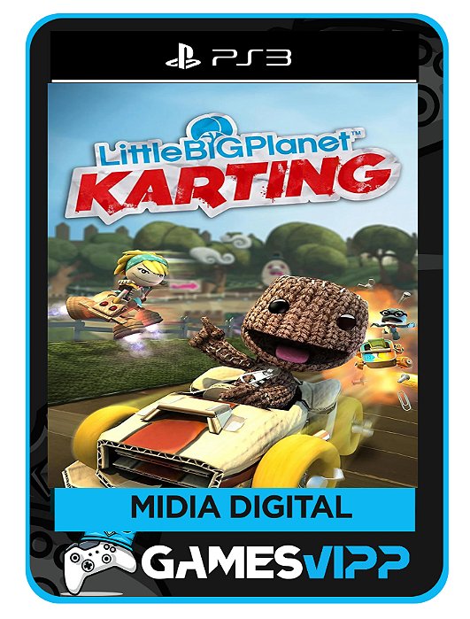 LittleBigPlanet  karting PS3 mídia digital