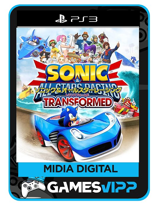Sonic & All-Stars Racing Transformed  Midia digital PS3