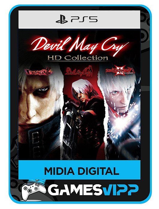 Devil may cry Hd collection Ps5 Midia digital