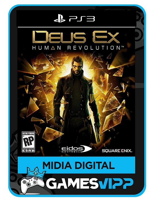 Deus ex human revolution PS3 Midia digital