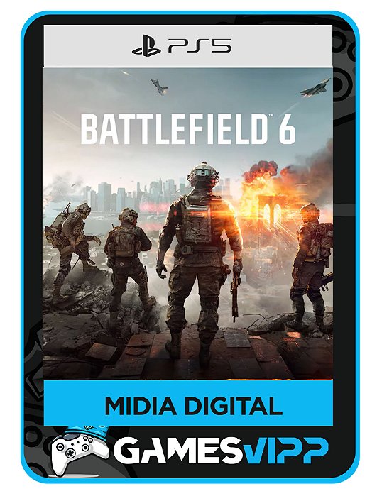 Battlefield 6 Edição Standard Ps5 Midia digital -Pre venda