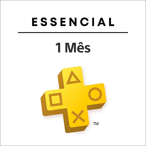 Psn Plus Essencial 1 meses PS4 e PS5 Midia digital
