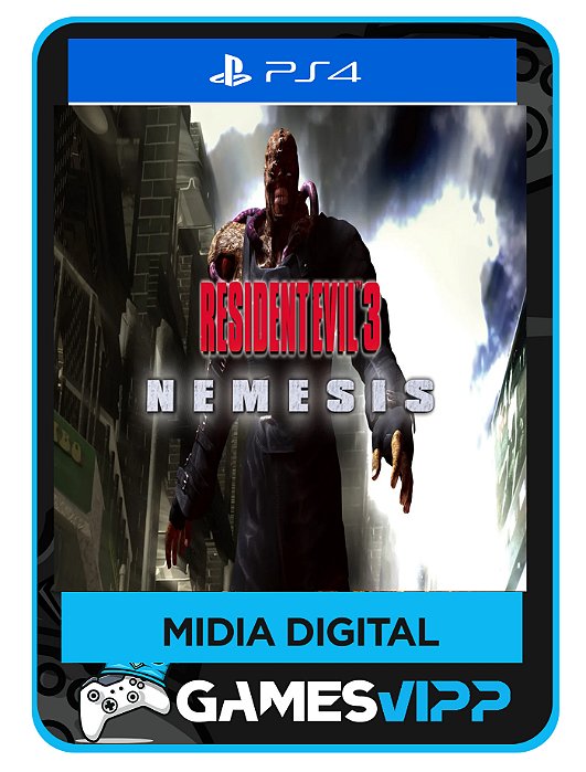 Resident Evil 3 Nemesis Ps4 Midia digital