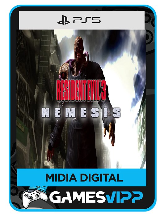 Resident Evil 3 Nemesis Ps5 Midia digital