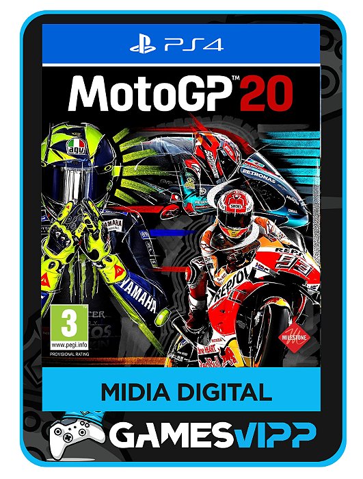 MotoGP 20 PS4 Midia digital