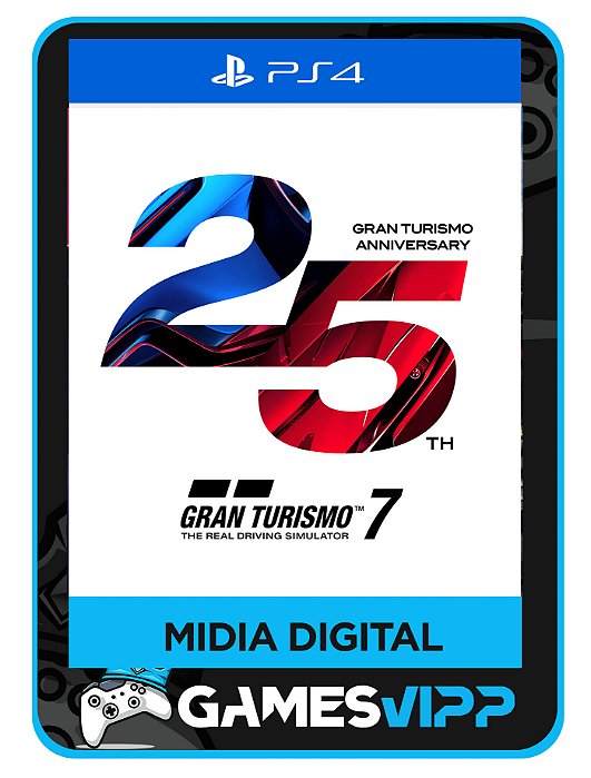 Gran Turismo 7 | Edição Digital Deluxe do 25º Aniversário Ps4 Midia Digital
