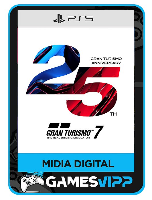 Gran Turismo 7 | Edição Digital Deluxe do 25º Aniversário Ps5 Midia Digital