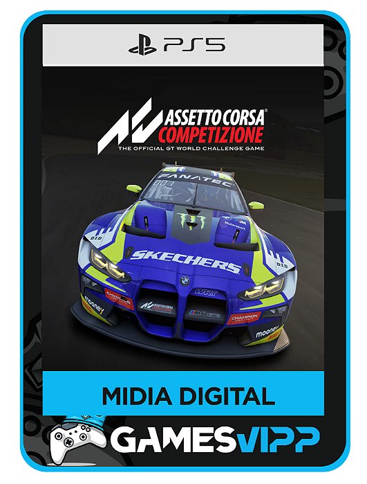 Assetto Corsa Competizione PS5 Midia digital