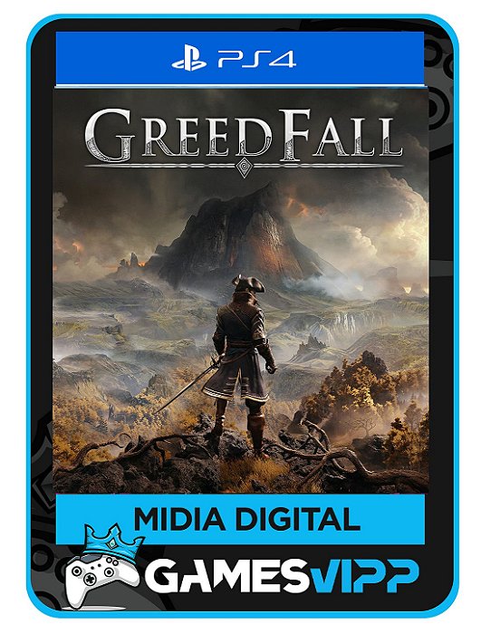 GreedFall Standard Edition PS4 Mídia digital