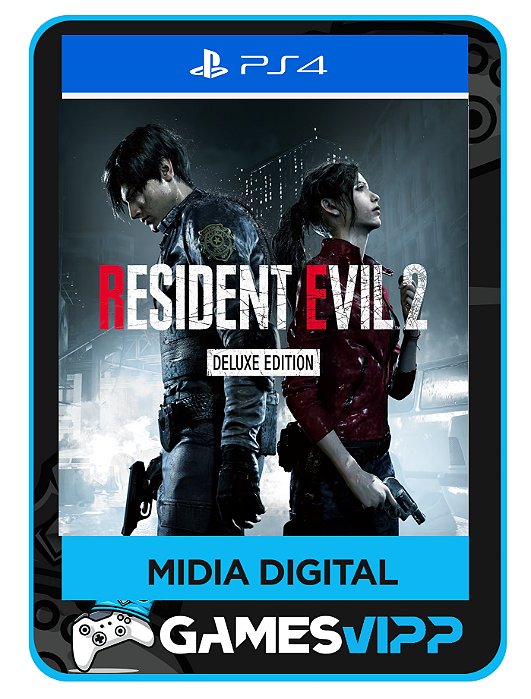 RESIDENT EVIL 2 Deluxe Edition Ps4 Midia digital