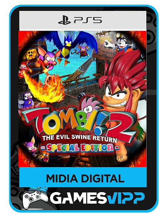 Tombi! 2 Special Edition Ps5 Midia digital