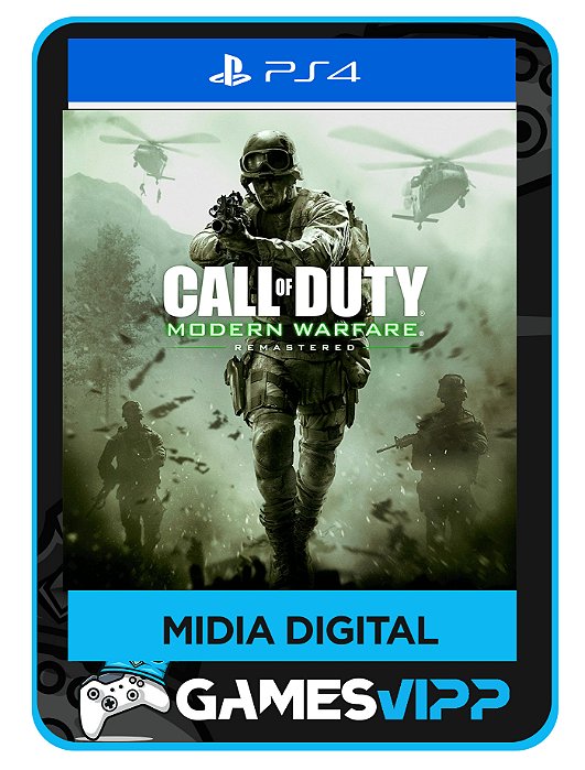Call of Duty: Modern Warfare Remastered Ps4 Midia digital