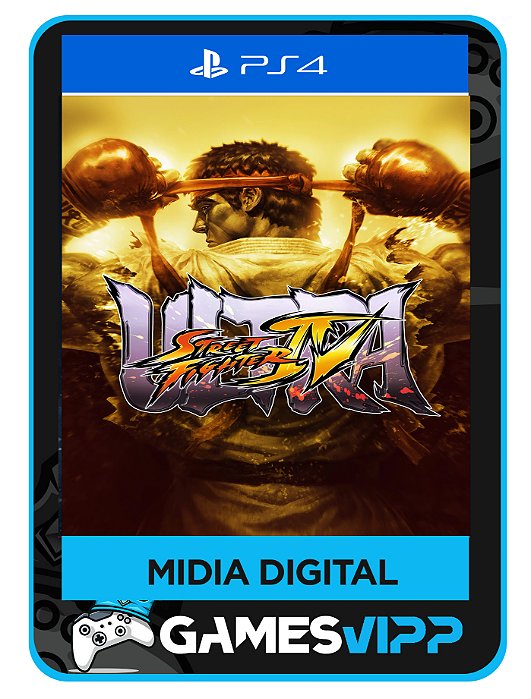 Ultra Street Fighter IV PS4 Mídia digital