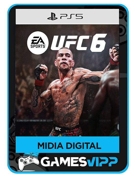 ufc 6 PS5 Midia digital [Pré venda]