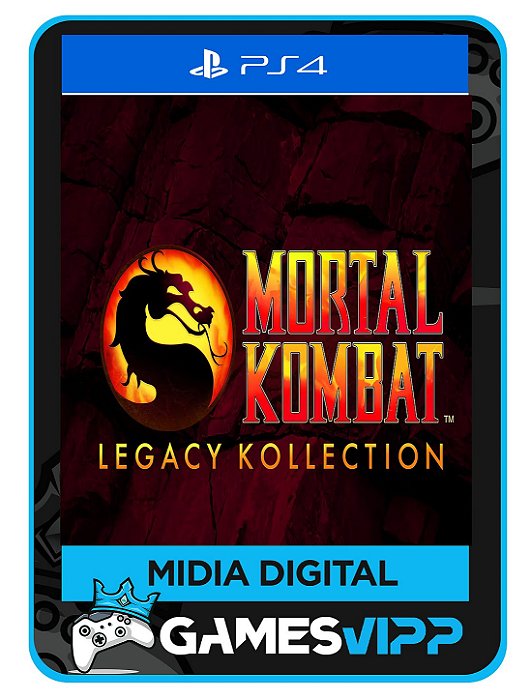 Mortal Kombat: Legacy Kollection PS4 Midia digital