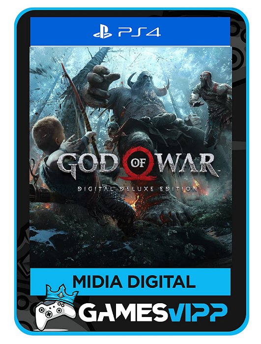 God of War Digital Deluxe Edition PS4 Mídia digital