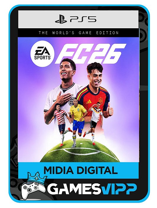 Edição The World's Game do EA SPORTS FC™ 26 PS5 Mídia digital
