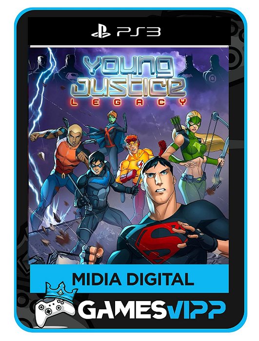 Young Justice: Legacy Liga da Justiça Jovem PS3 Mídia Digital