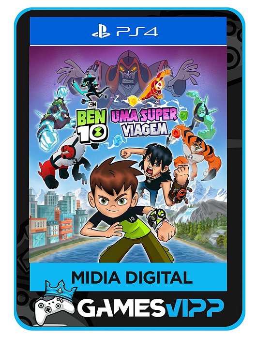 Ben 10: Uma super viagem-Ps4 Midia digital