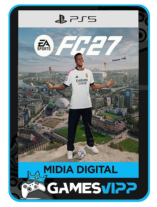 Fc 27 PS5 mídia digital PRÉ VENDA