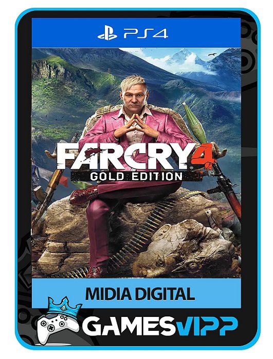 Far Cry 4 Gold Edition PS4 Midia digital