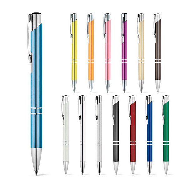 Caneta Metal Click Luxo Personalizada