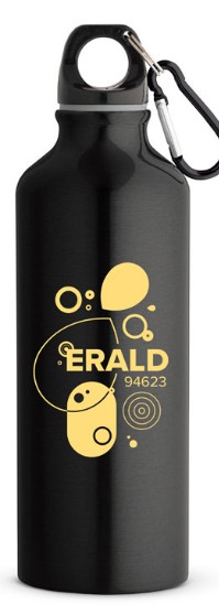 Squeeze Aluminio  com Mosquetão