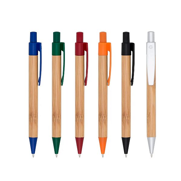 Caneta Ecológica Bambu Personalizada