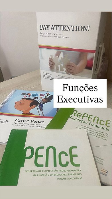 Curso sobre Funções Executivas (online ao vivo e gravado)