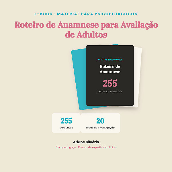Roteiro de Anamnese para Avaliação de Adultos