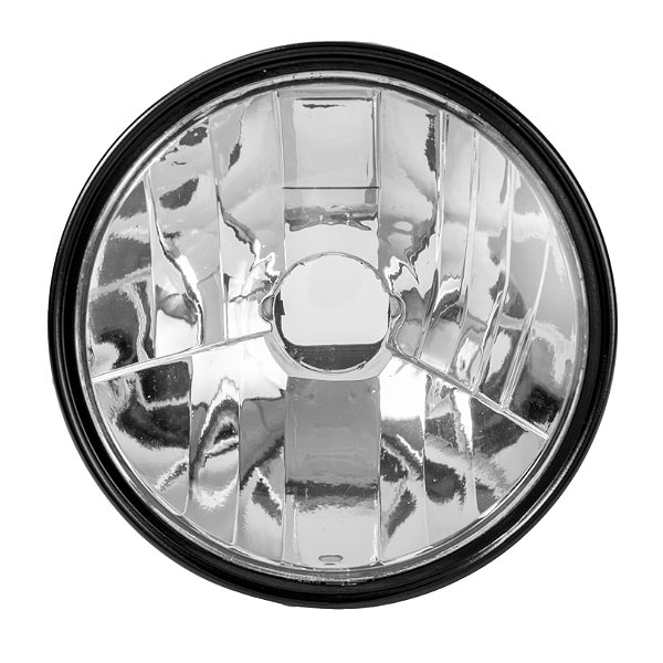 Farol Completo sem Lampada Yamaha Factor 125 (2009 em diante) Aro Preto