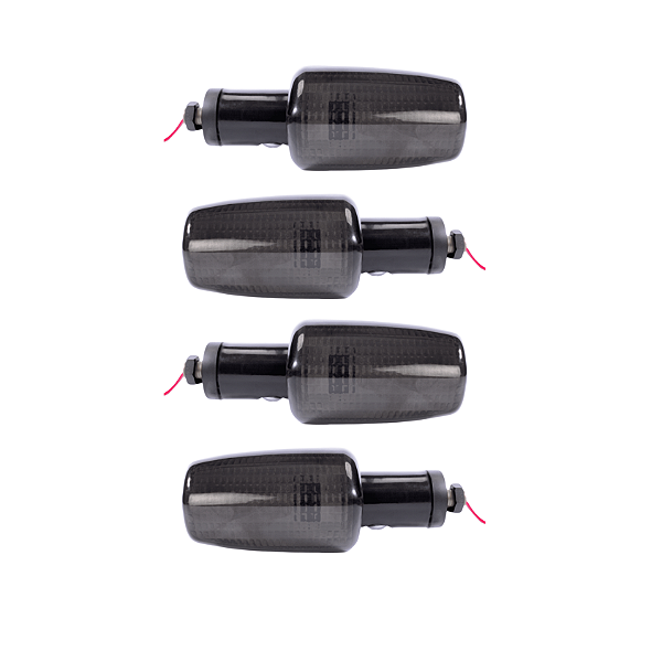 KIT 4 Pisca Seta Titan Fan 125  / 150 CB 250 Bros 160 XRE 160 /190 Fume Escuro