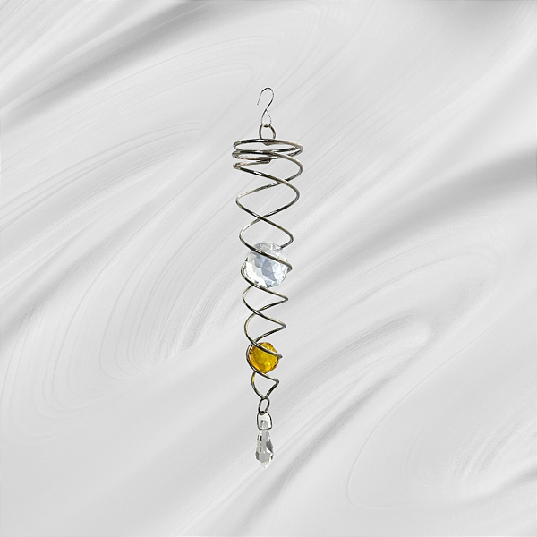 Captador de Energia Espiral Amarelo