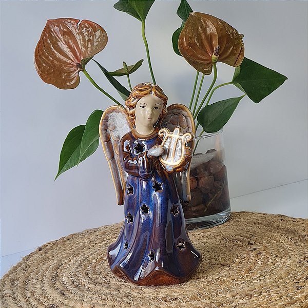 Anjo Porcelana 21 cm