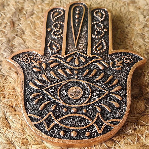 Incensário Hamsa Resina