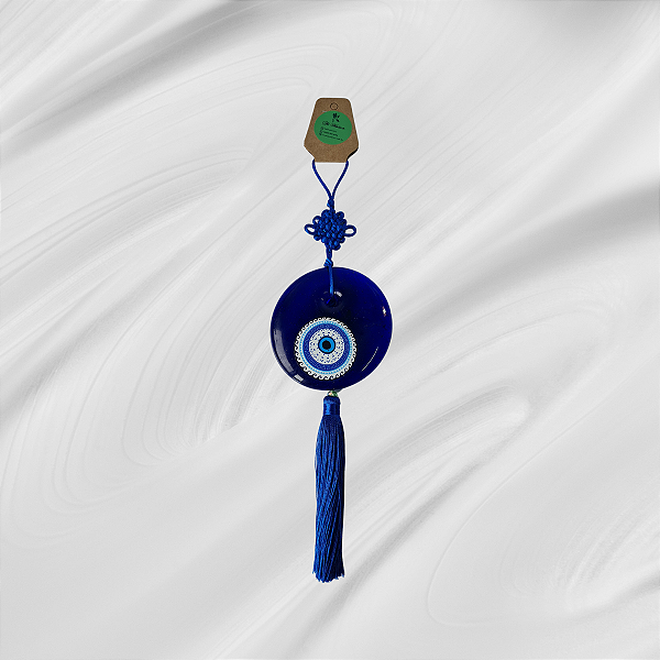 Amuleto Olho Grego Tassel Azul