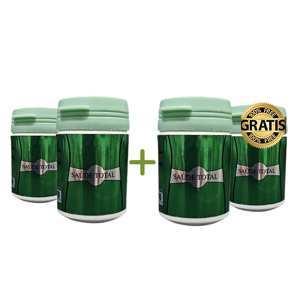 SAÚDE TOTAL HARP 100mg combo 4 potes