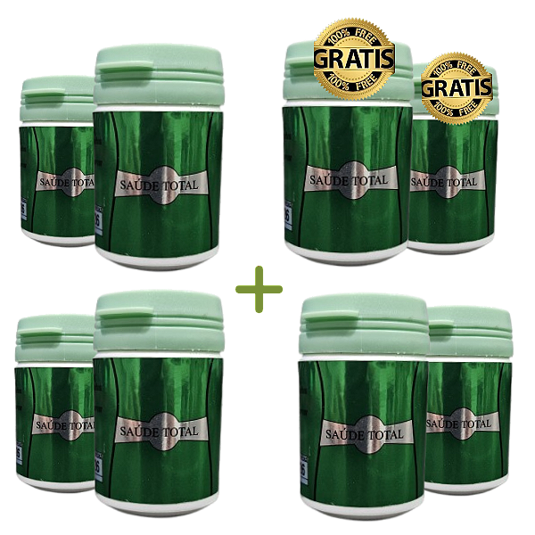 SAÚDE TOTAL HARP 100mg combo 8 potes