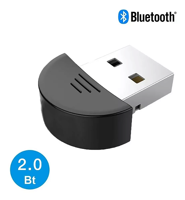 Adaptador Bluetooth Usb 2.0 Conector Pc Windows Sem Fio