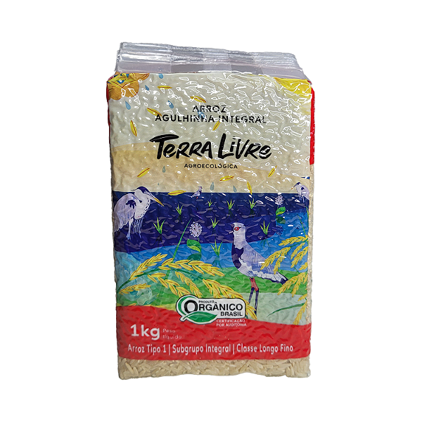 Arroz Integral a vácuo Orgânico (1 Kg)