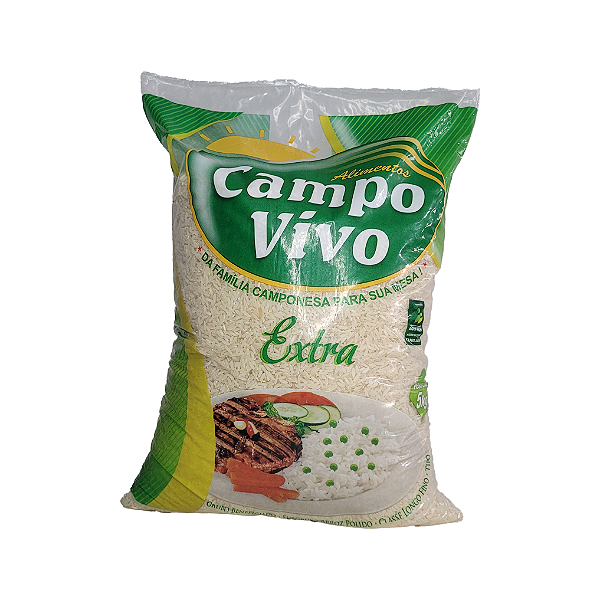 Arroz Polido Orgânico (5 Kg)