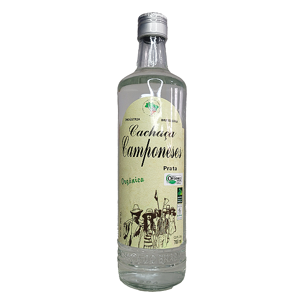 Cachaça Prata Orgânica (700 ml)