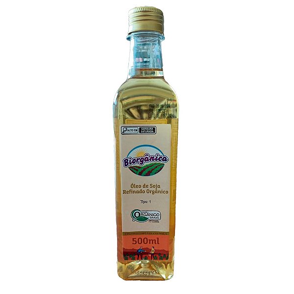 Óleo de Soja Refinado Orgânico (500ml)