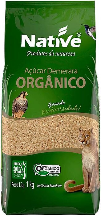 Açúcar Demerara Orgânico (1 Kg)