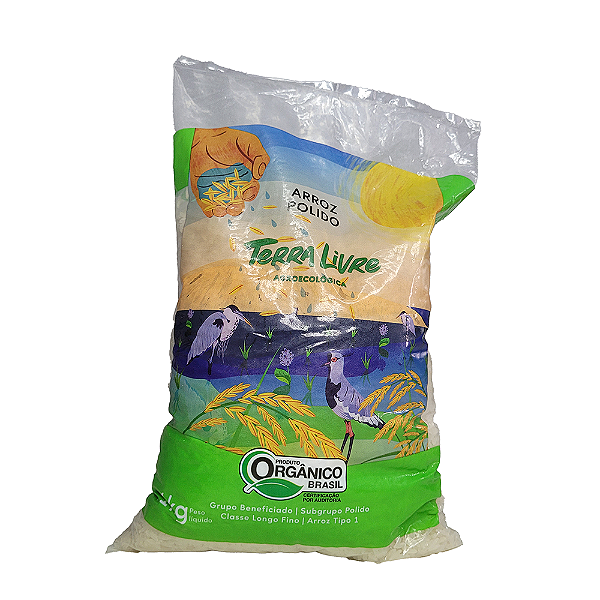Arroz Parborizado Orgânico (1 Kg)