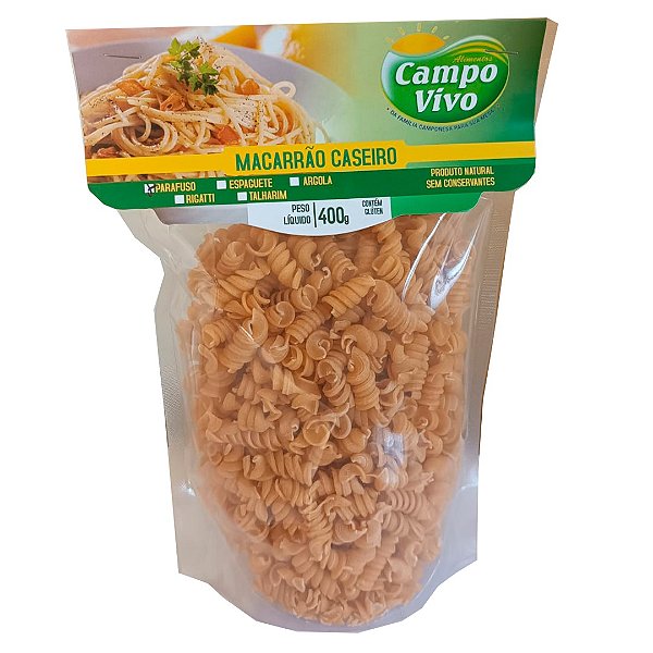 Macarrão Caseiro Parafuso (400g)
